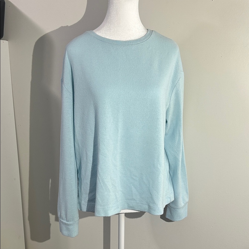 Time and Tru Women's Light Blue Sweatshirt